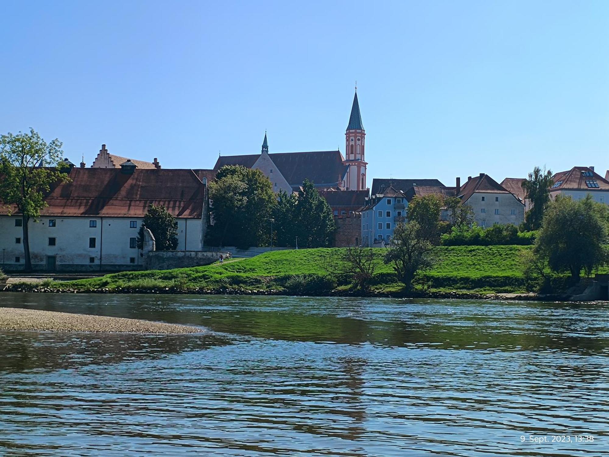 G.A.D.D Ferienwohnung/Glueck An Der Donau 施特劳宾 外观 照片
