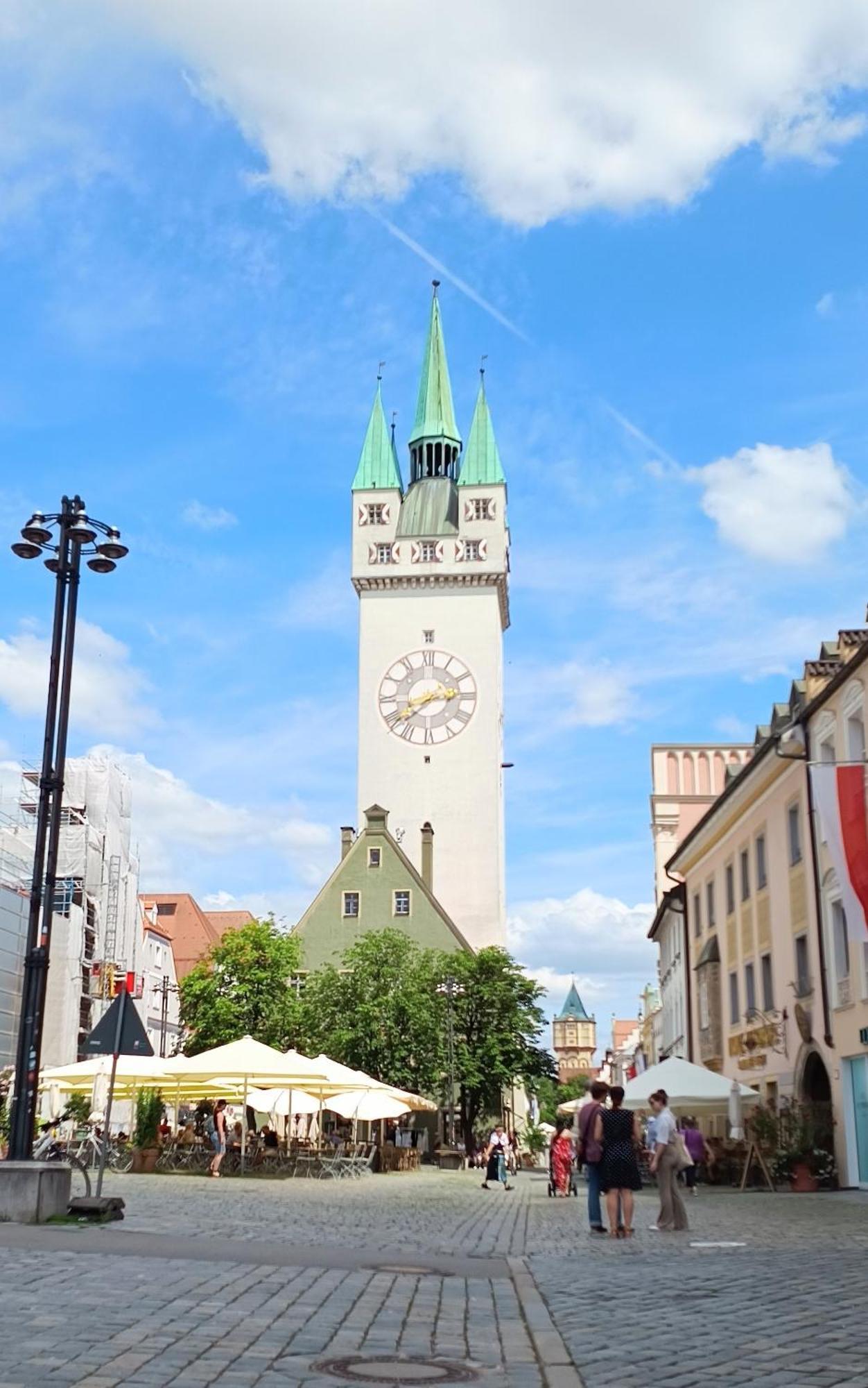 G.A.D.D Ferienwohnung/Glueck An Der Donau 施特劳宾 外观 照片